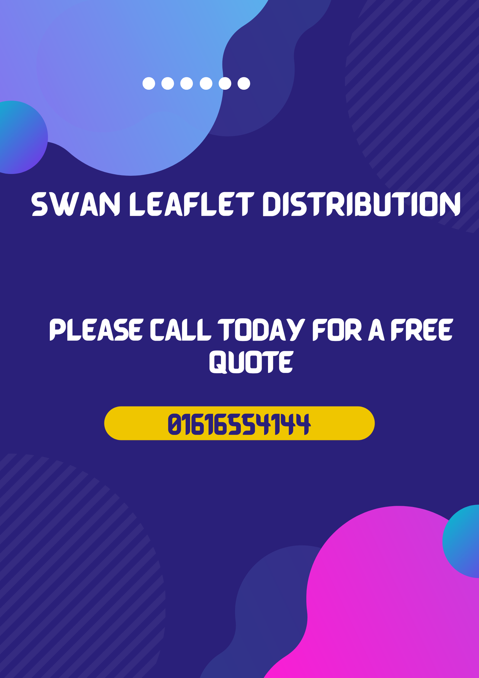 Swan Leaflet Distribution Contact us